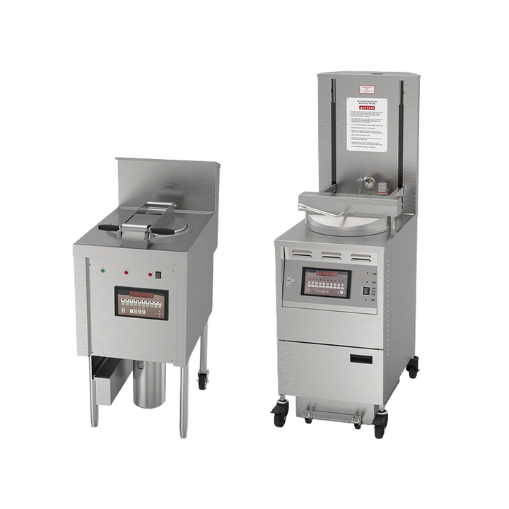 High Quality 20 Qidth Double Induction Deep Fryer Commercial Electric Free Standing Deep Fryer