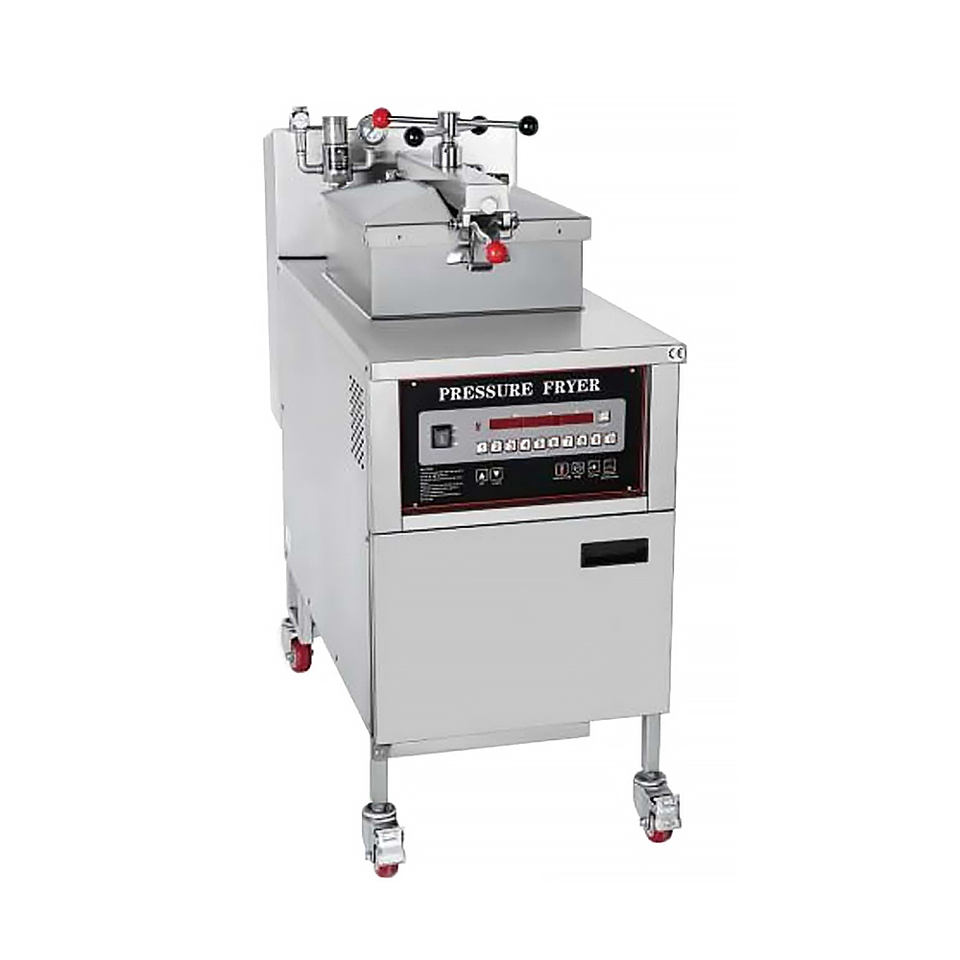 High Quality 20 Qidth Double Induction Deep Fryer Commercial Electric Free Standing Deep Fryer