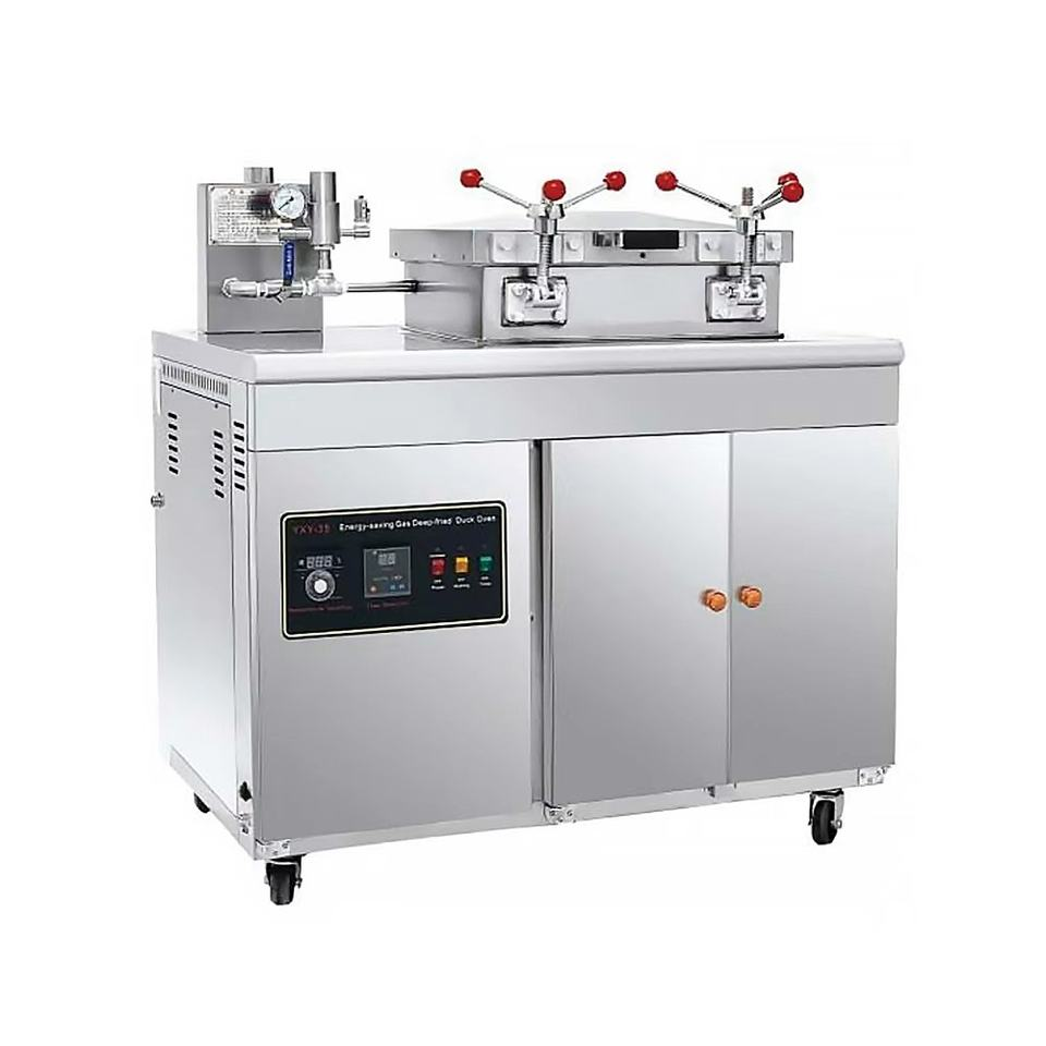 High Quality 20 Qidth Double Induction Deep Fryer Commercial Electric Free Standing Deep Fryer