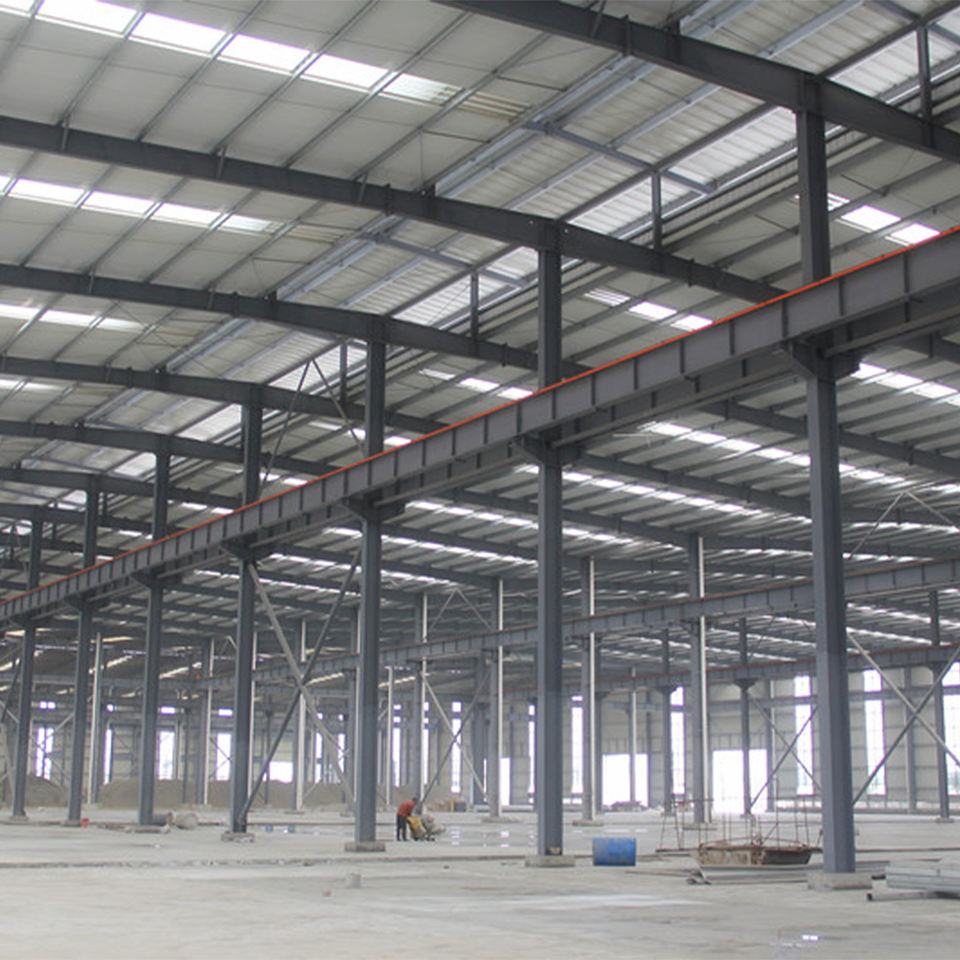 Low Cost Prefab Steel Structure Warehouse & Workshop for Hall Park Hospital Mall Applications