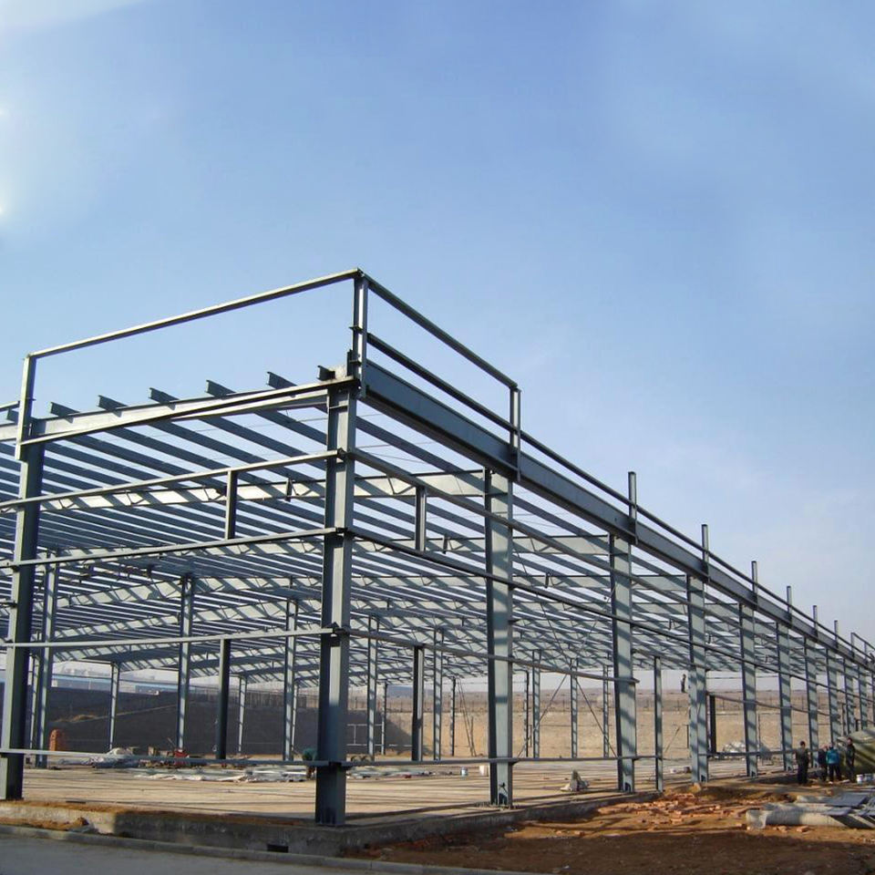 Low Cost Prefab Steel Structure Warehouse & Workshop for Hall Park Hospital Mall Applications
