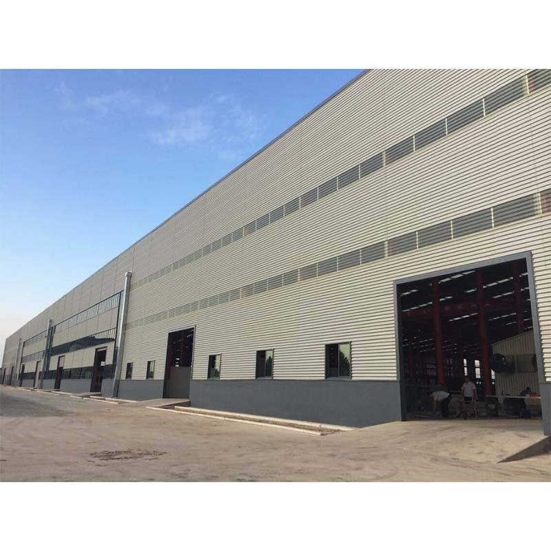 Industrial Customized Design Cheap Prefab Steel Structure Building Construction Materials For Shopping Malls