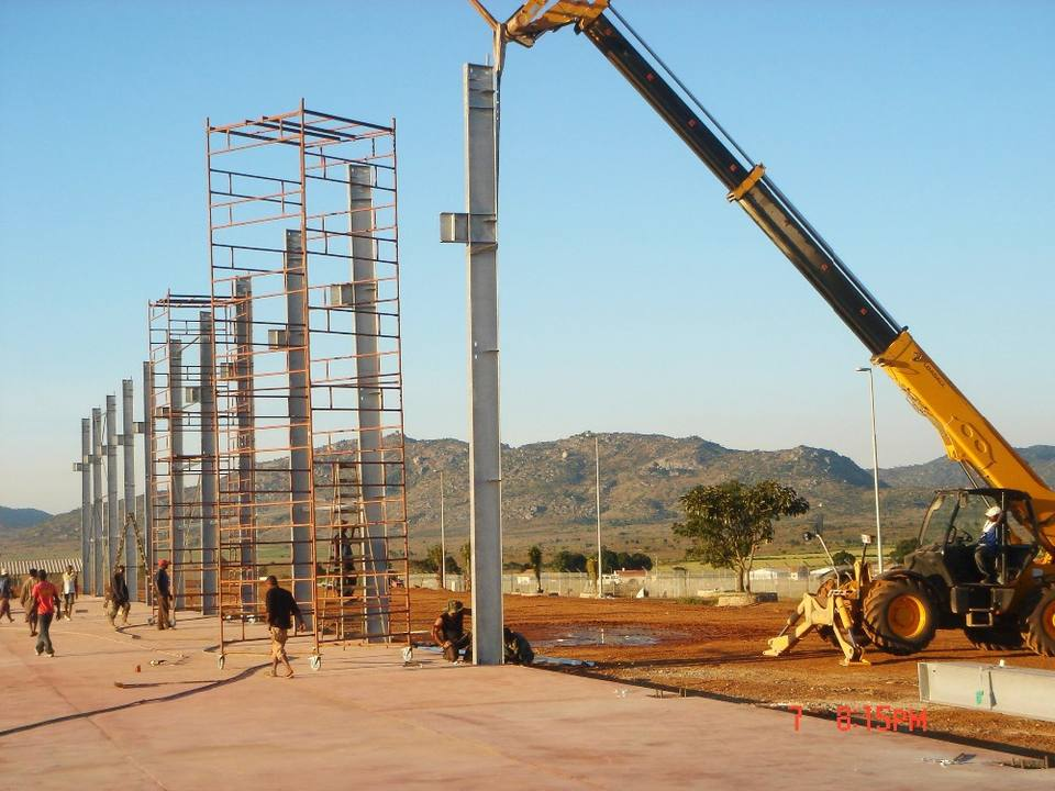 Industrial Customized Design Cheap Prefab Steel Structure Building Construction Materials For Shopping Malls