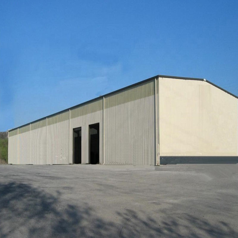High Quality Modern Steel Structure Construction Materials for Workshop Warehouse Hangar Hot Dipped Galvanized Anti Rust Primer