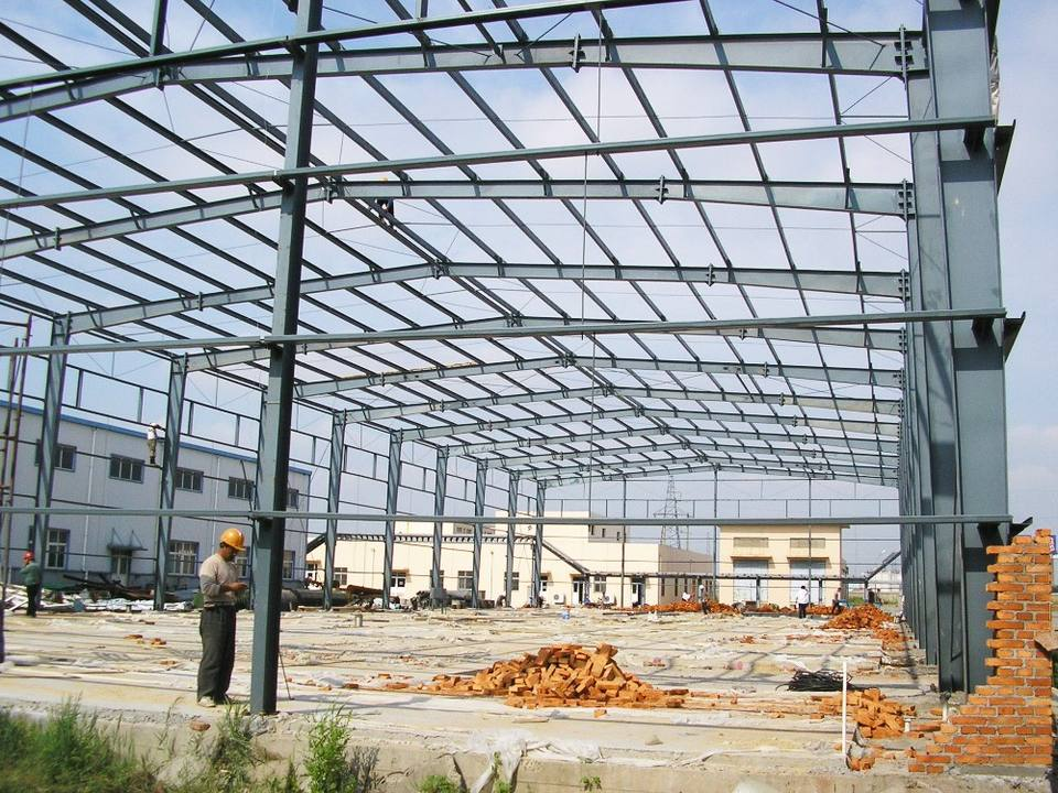 2025 China Hot Cheap Prefab Workshop Warehouse Building Steel Structure Hangar Barn On Sales
