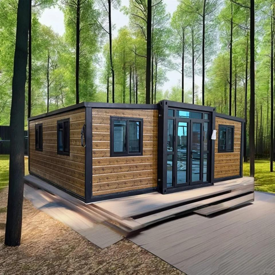 Wholesale 20ft 40ft Expandable Prefab Movable Container House for Dormitory Office Holiday Villa Use