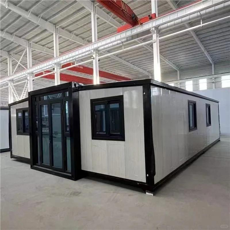 Wholesale 20ft 40ft Expandable Prefab Movable Container House for Dormitory Office Holiday Villa Use