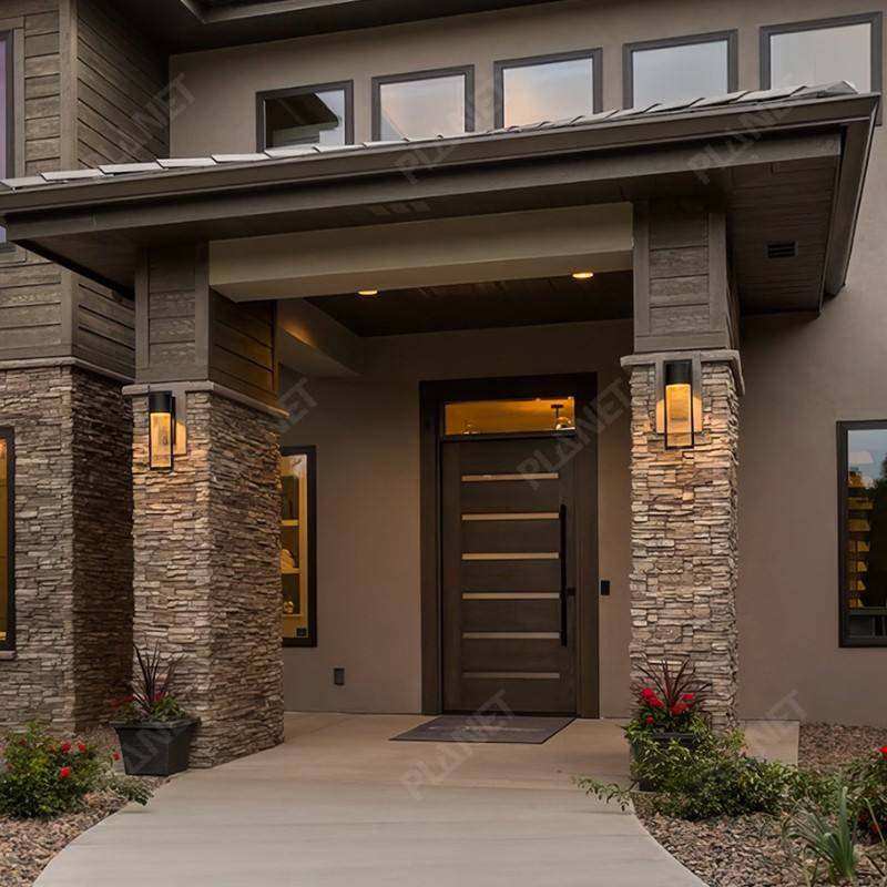 Contemporary Internal Solid Wooden Pivot Doors with Glass Flush Glazed Room Dividing Doors 20ft Entrance Gates