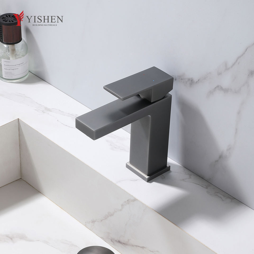 Low Price 59 Brass Bathroom Basin Faucets Wall Mount Sink Faucet with Explosion-Proof Feature for Villas Use