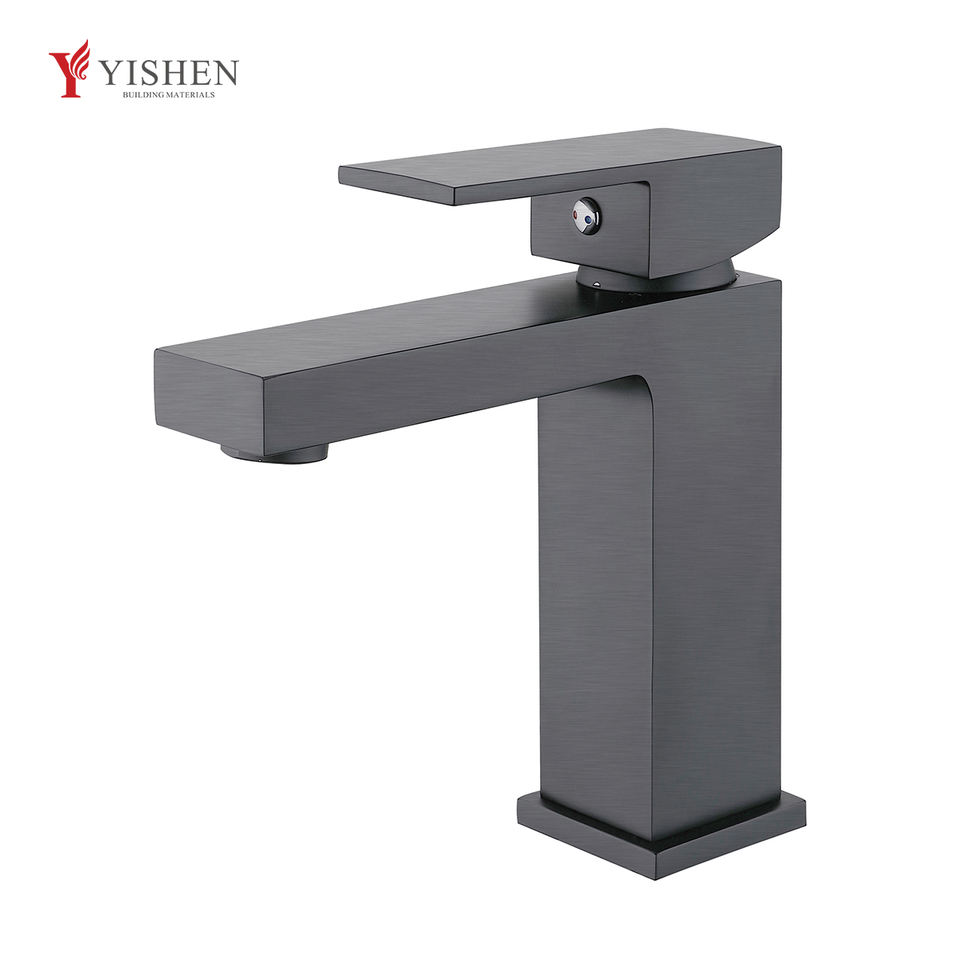 Low Price 59 Brass Bathroom Basin Faucets Wall Mount Sink Faucet with Explosion-Proof Feature for Villas Use