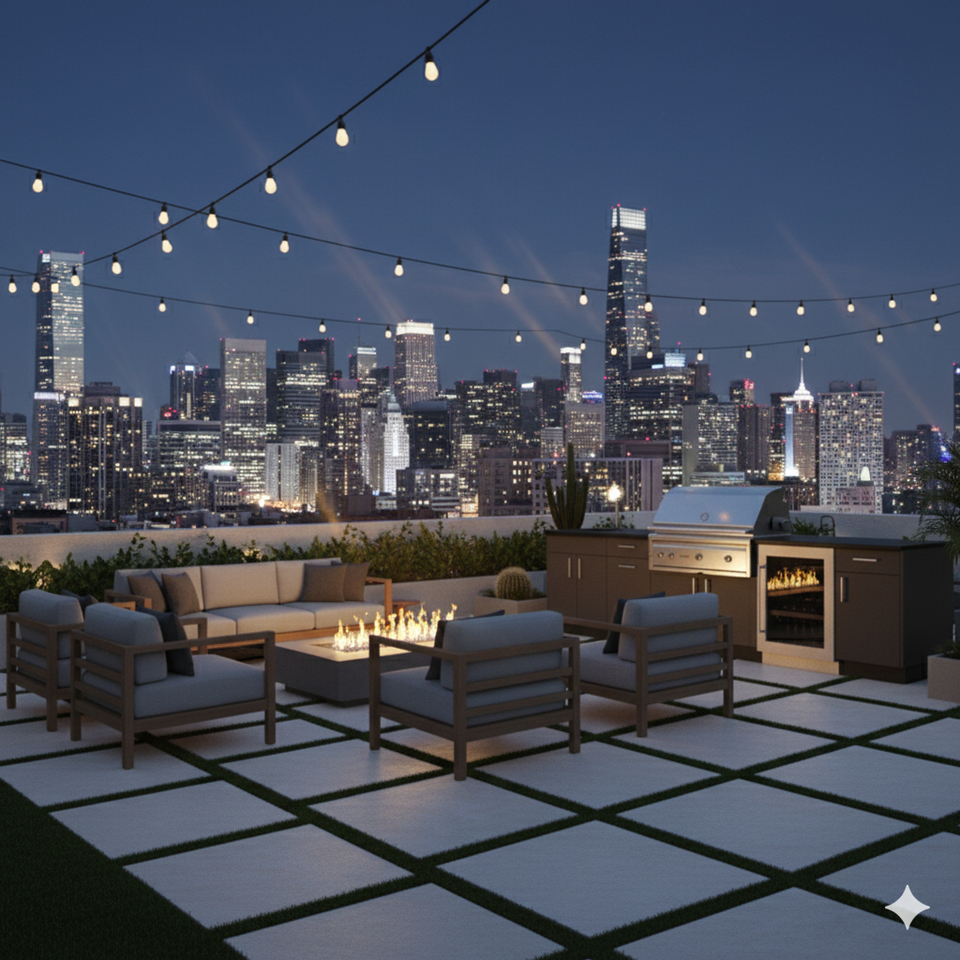 Freestanding Sink Cabinet Kitchen Cabinet Pull Out Waste Bin Kitchen Cabinet for Outdoor Barbecue & Cooking in De Kitchen Set