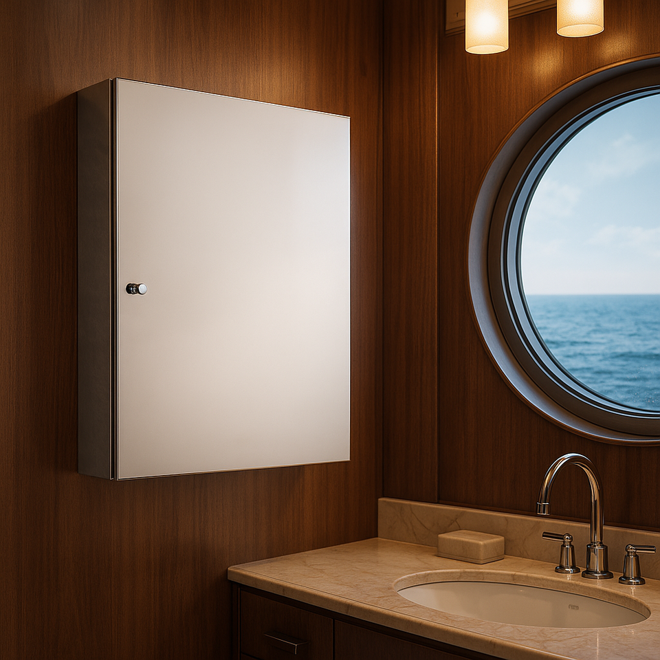 Wall Mounted Medicine Cabinet Storage Design Mirror Sink Bathroom Cabinet Stainless Steel Mirror Cabinet for Bathroom