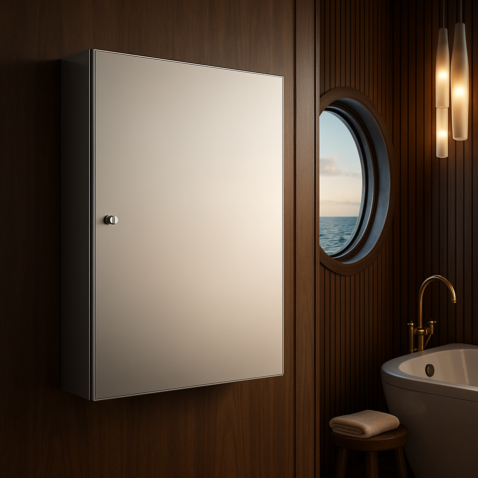 Waterproof Bathroom Medicine Cabinet Bathroom Vanity Mirror Cabinet Stainless Steel Medicine Cabinet With Mirror