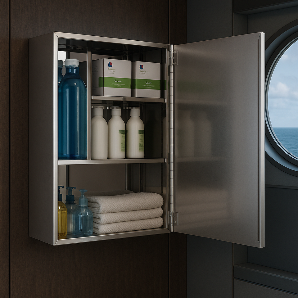 Waterproof Bathroom Medicine Cabinet Bathroom Vanity Mirror Cabinet Stainless Steel Medicine Cabinet With Mirror