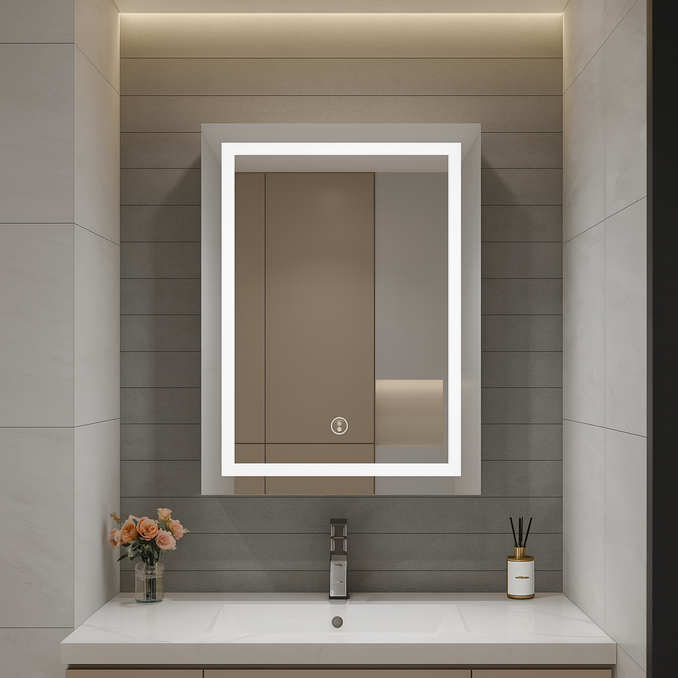 Project Mirror Cabinet Wholesale Led Mirror Cabinet Wall-Mounted Medicine Cabinet Stainless Steel Mirror Cabinet for Bathroom