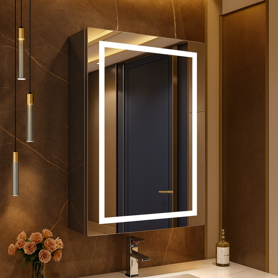 Led Mirror Cabinet Manufacturer Lighted Bathroom Medicine Cabinet Stainless Steel Medicine Cabinet With Mirror