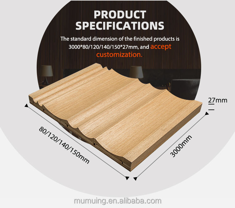 Surface Texture Natural Wooden Sheet OEM ODM Solid Wood Wall Decoration 3D Board Wainscoting Faux Brick Wall Panels