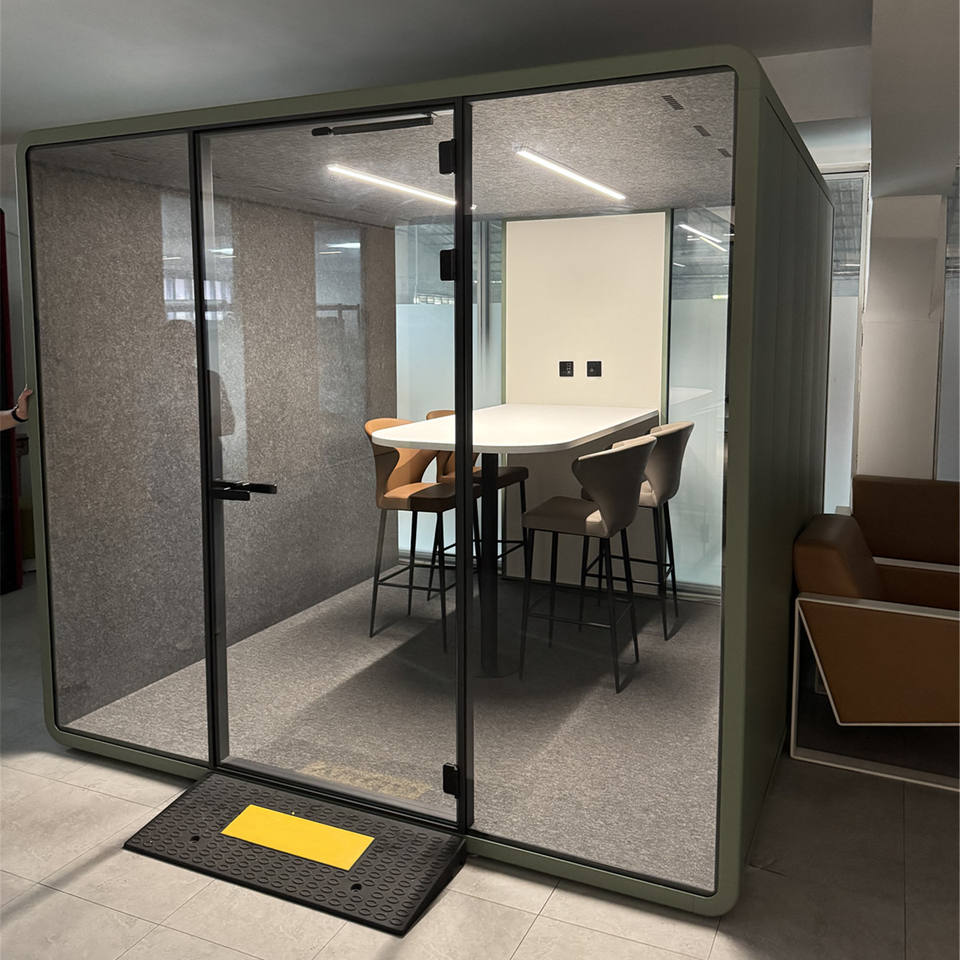 Shopping Mall Soundproof Pod for Office XL Size Coworking Video Conference Room Pod Modular Office Phone Booths Sleep Pod