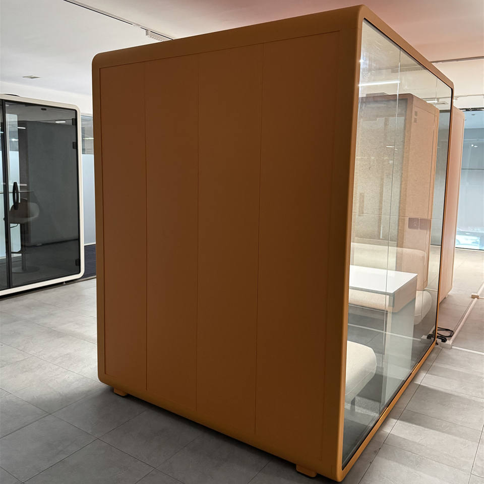 Soundproof Pods for Office Meeting Phone Booth Acoustic Booth Modern Private Work Study Booth
