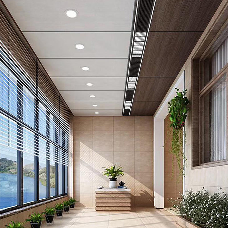 1200*1200mm Waterproof Modular Interior Decorative Metal Suspended Ceiling Tiles Grid Ceiling Board Aluminum Design