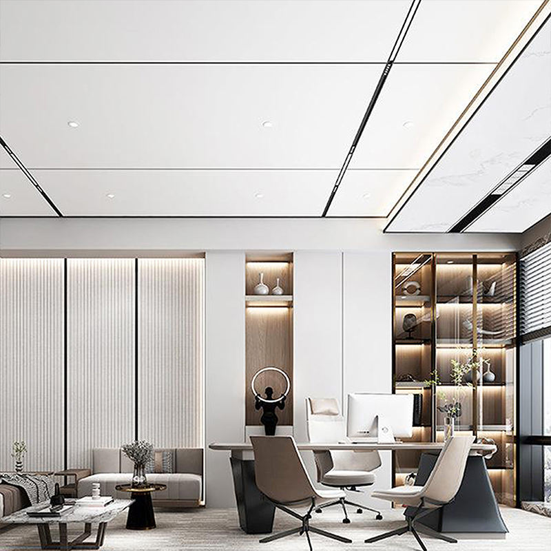 Factory Direct Aluminium Ceiling Tiles Interior Decor Wood Grain Modular Aluminum Ceiling for Home Office Hotel 1200*1800mm