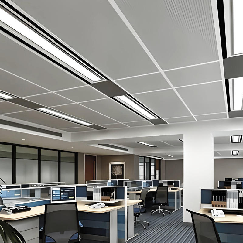 Customized Fire Resistant Ceiling Tiles New Design Reusable Modular Big Size Aluminum Panels for Office Home Drawing Room Porch