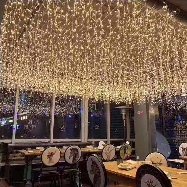 Wendadeco Cndecolight Fairy Light Window Led Curtain String Light for Room Festival Christmas Decoration LED Christmas Lights