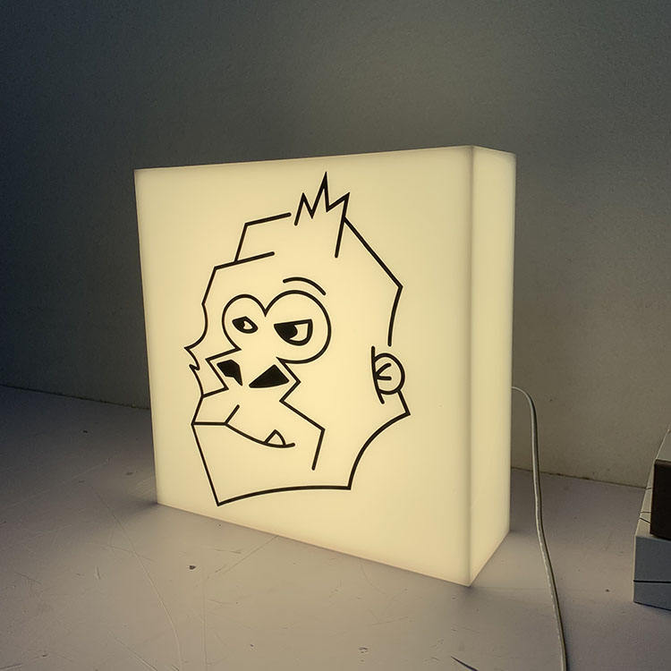 Led Light Box Logo Sign Acrylic Box With Lights Led Advertising Light Box