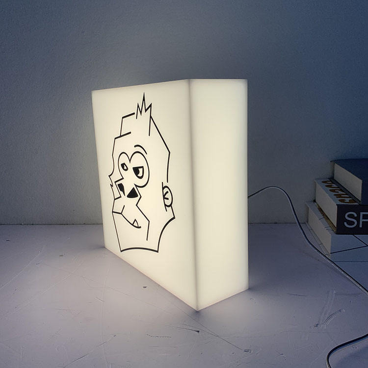 Led Light Box Logo Sign Acrylic Box With Lights Led Advertising Light Box