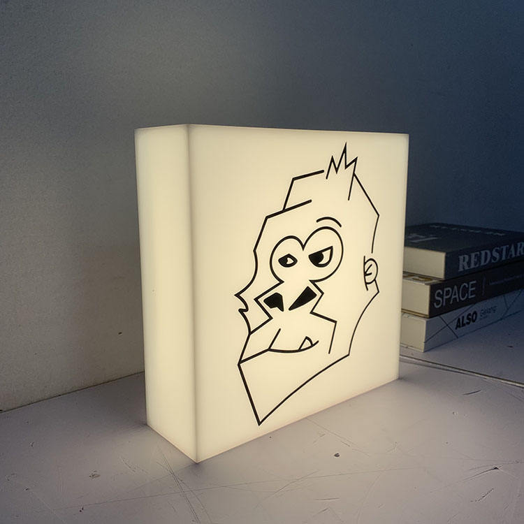 Led Light Box Logo Sign Acrylic Box With Lights Led Advertising Light Box