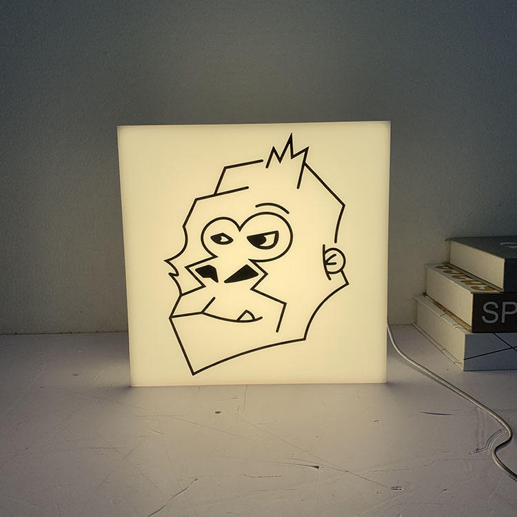 Led Light Box Logo Sign Acrylic Box With Lights Led Advertising Light Box