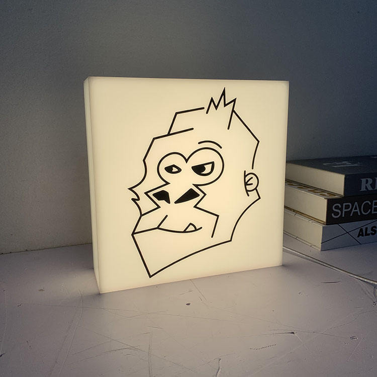 Led Light Box Logo Sign Acrylic Box With Lights Led Advertising Light Box