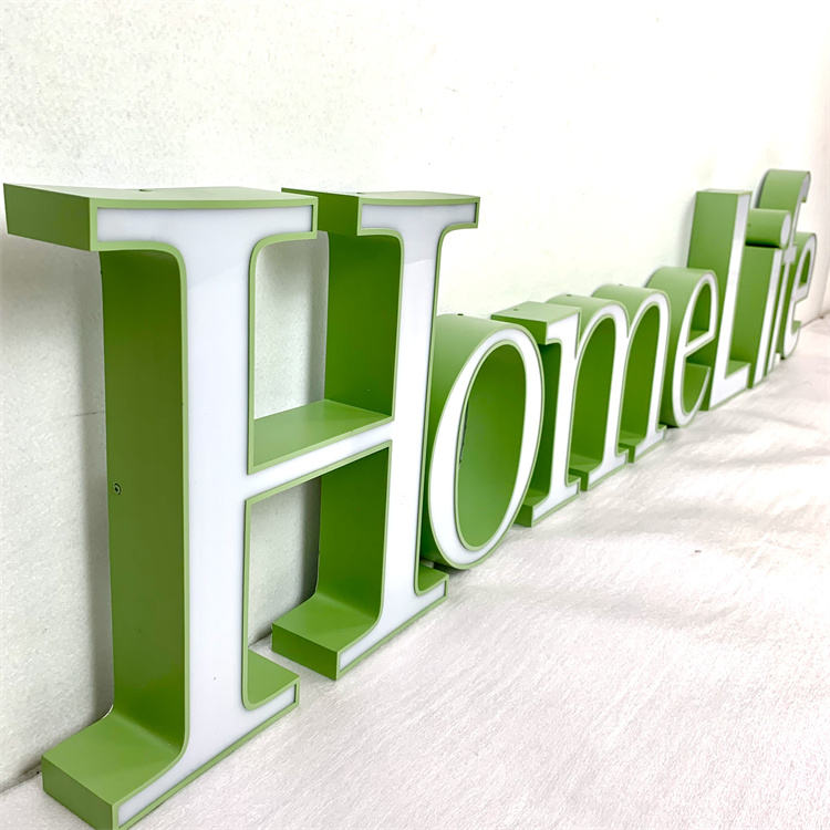 Led Sign Advertisement Custom Led Sign for Business Signs 3d Acrylic Logo Custom Led