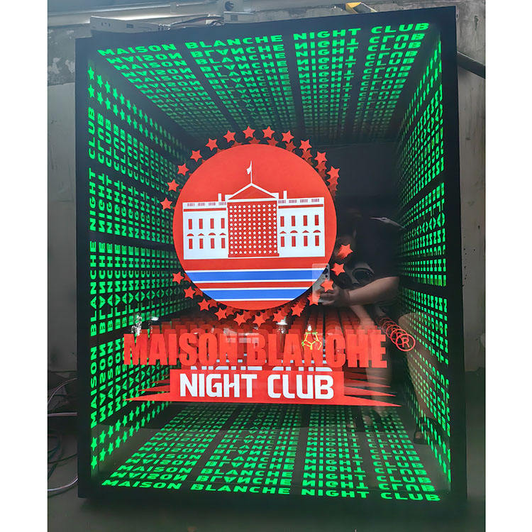 Magic Infinite Endless Mirror Led Neon Sign Infinity Mirror Letter Sign Rgb Led Infinity Illusion Mirror Neon Sign