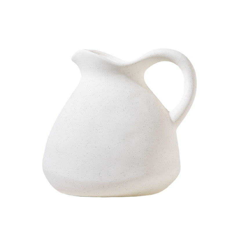 Ceramic Tabletop Vase Art Deco Design Creative Home Decor Living Room Dry Flowers Inserting Utensils Premium