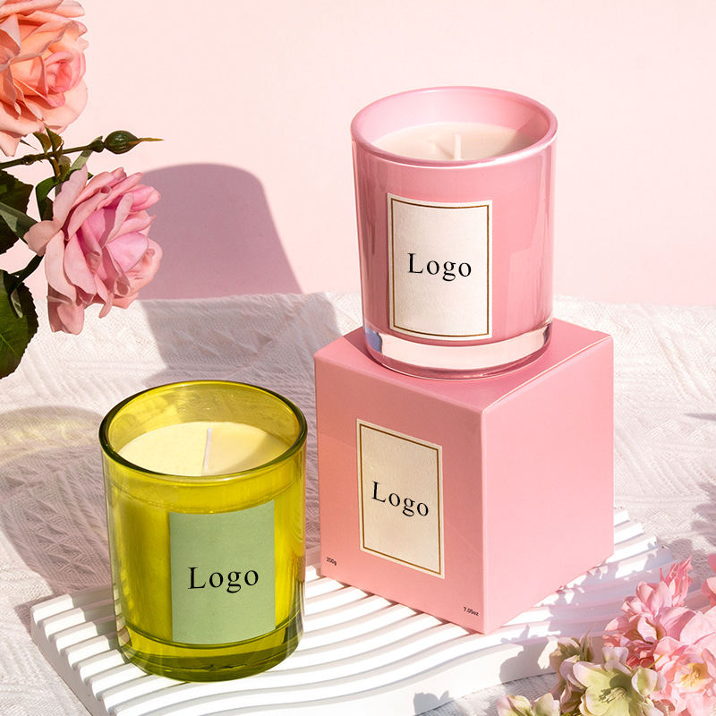 Manufactory Wholesale Decor Scented Candles Soy Wax High Quality Customized Logo Aroma for Women Girls Gifts