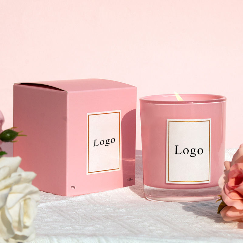 Manufactory Wholesale Decor Scented Candles Soy Wax High Quality Customized Logo Aroma for Women Girls Gifts