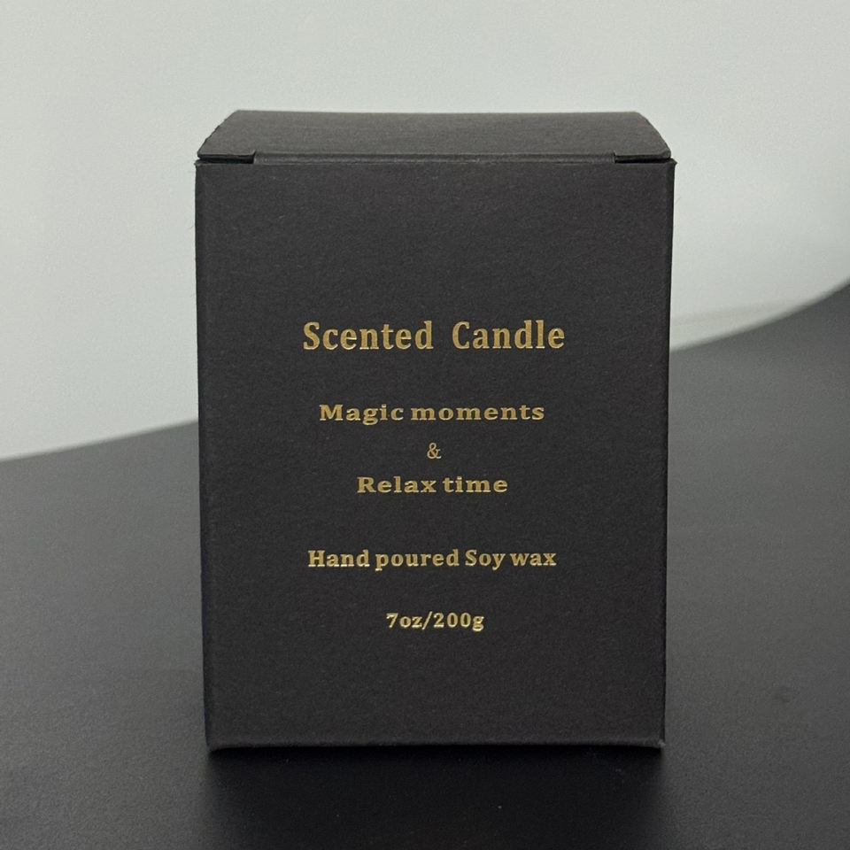 Wholesale Manufacturers Customized Soy Wax Candles Scented Candle Set With Logo and Packing Boxes