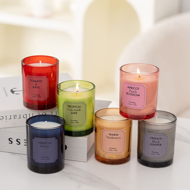 Decor Wholesale Custom Private Label Soy Wax Scented Candles Aromatherapy Fragrance Gifts for Valentine's Day