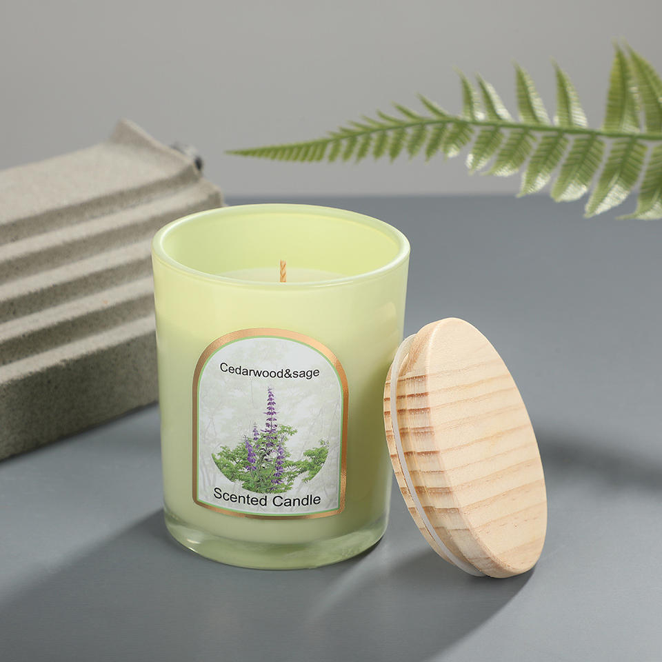 Handmade Soy Wax Decorative Home Decor Scented Candle Factory Wholesale Gentle Aroma Bedroom Atmosphere Gift