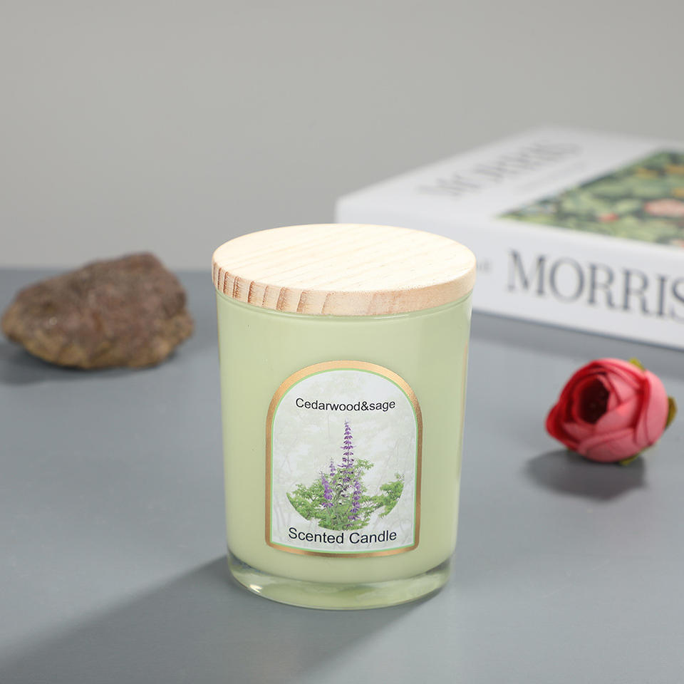 Handmade Soy Wax Decorative Home Decor Scented Candle Factory Wholesale Gentle Aroma Bedroom Atmosphere Gift