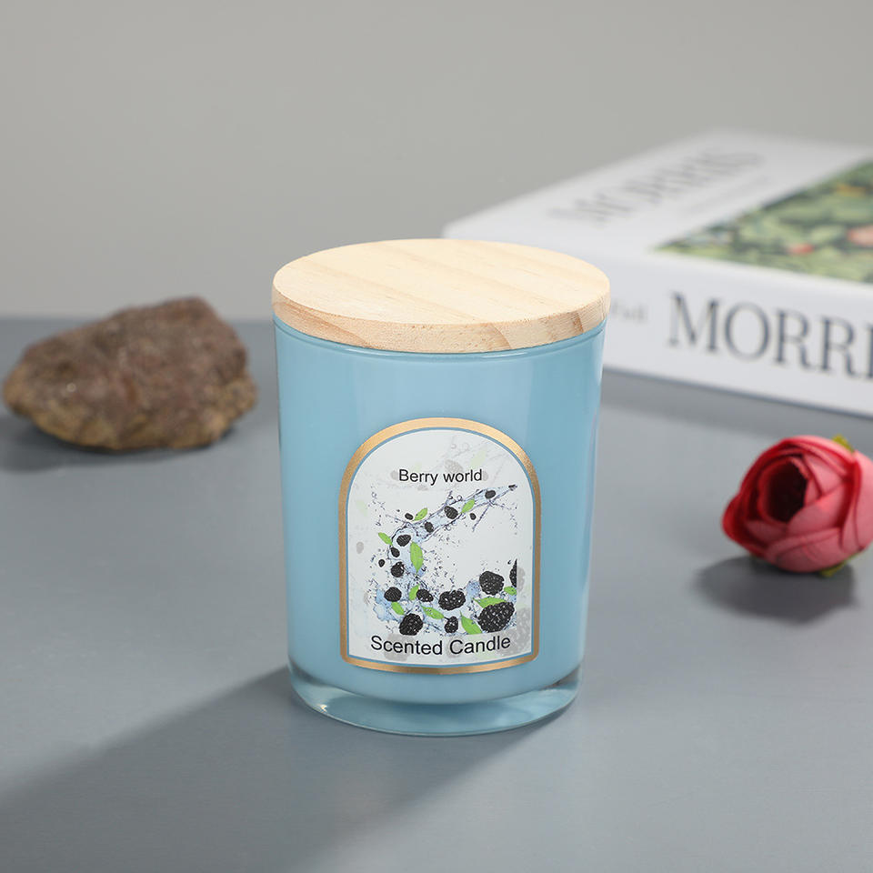 Handmade Soy Wax Decorative Home Decor Scented Candle Factory Wholesale Gentle Aroma Bedroom Atmosphere Gift