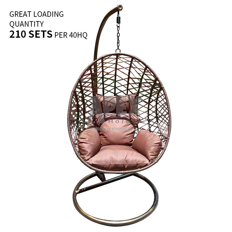 Rattan Lounge Hanging Chair Furniture Natural Rattan Chair for Distributor Wholesaler Retailer in Europe US
