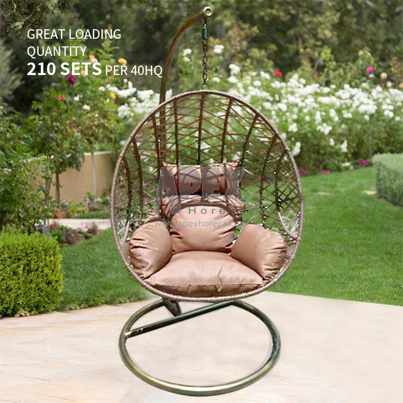 Rattan Lounge Hanging Chair Furniture Natural Rattan Chair for Distributor Wholesaler Retailer in Europe US
