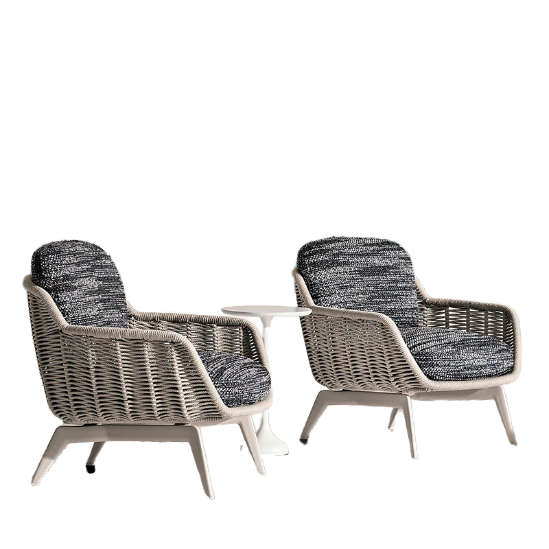 High-end Outdoor Dining Table and Chair Set Made of Teak Wood for Villa Backyards Courtyards Terraces and Gardens.