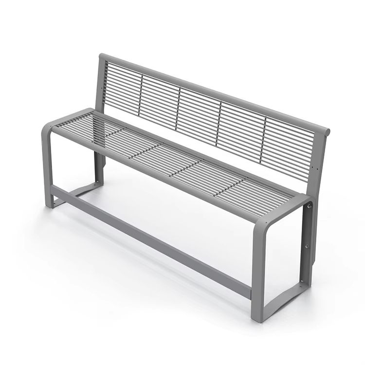 Outdoor Leisure Park Chair Metal Garden Park Chair European Style Rest Scenic Courtyard Square Green Bench