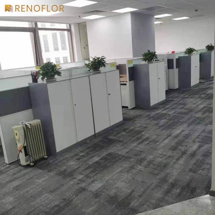 Factory Direct Wholesale Commercial Modern Office Floor Custom Polypropylene Backing Carpet Tile