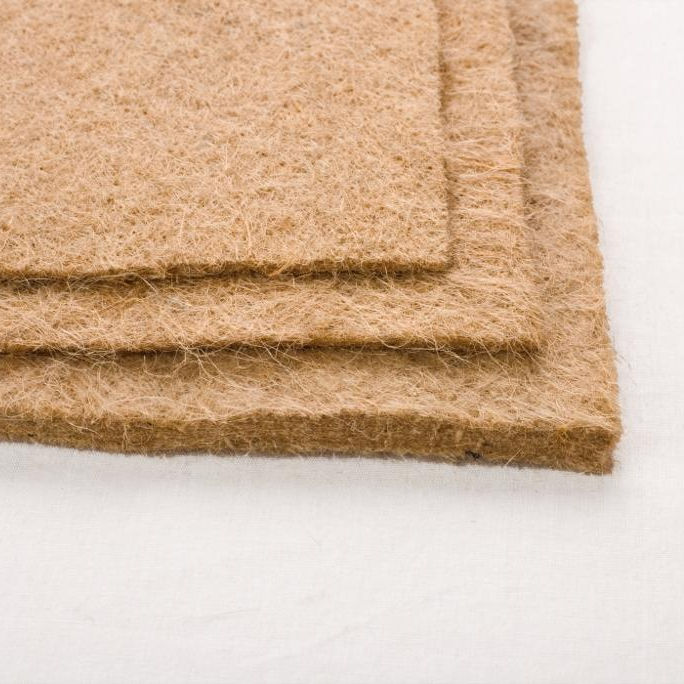 100% Natural Biodegradable Needle Puched Jute Felt for Agricultural Use