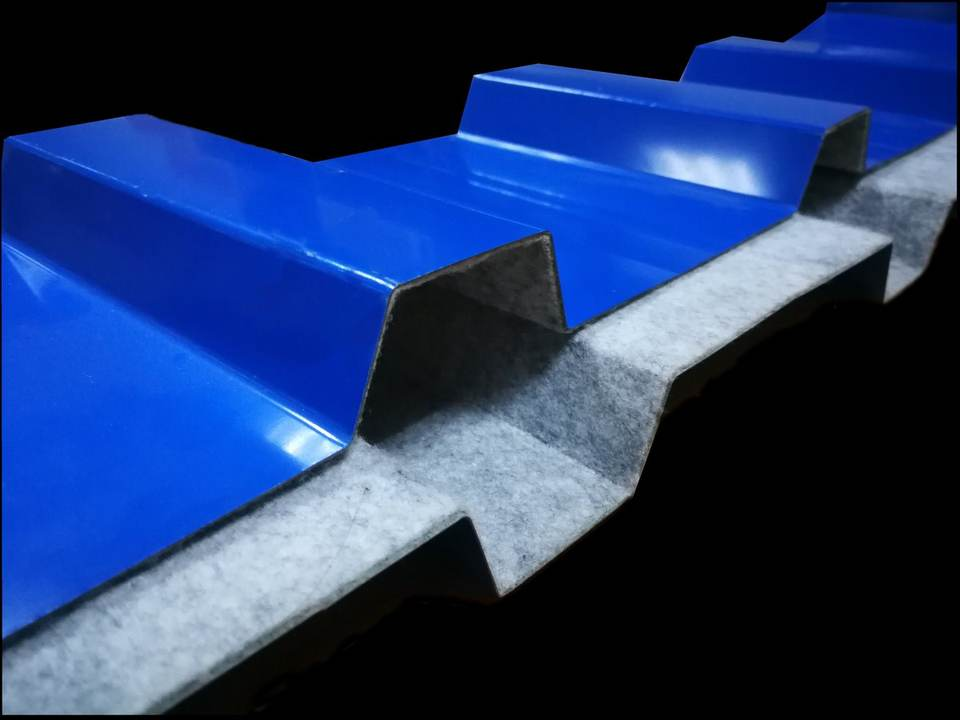 Factory Direct Sell Anti Condensation Polyester Felt with Glue Side Steel Roofing Sheet