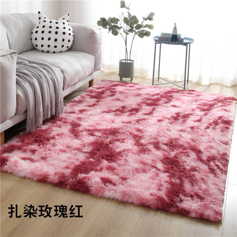 Soft Faux Fur Fluffy Area Rug Luxury Fuzzy Carpet Rugs for Bedroom Living Room Shaggy Plush Carpet Bedside Floor Mat